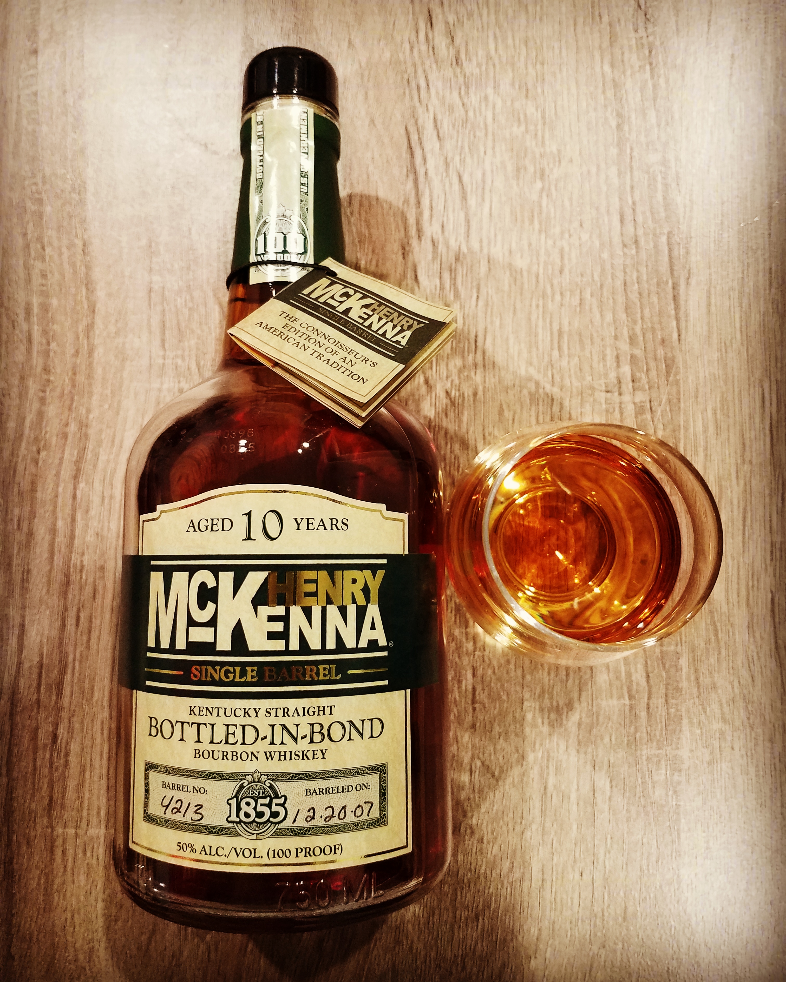 Read more about the article Henry McKenna 10 yr Bottle in Bond: JAWS Rating 8.2/10​