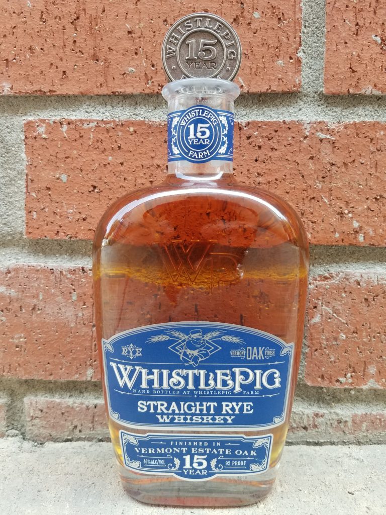 The Whiskey Noob Review whistle pig 15 vermont estate oak