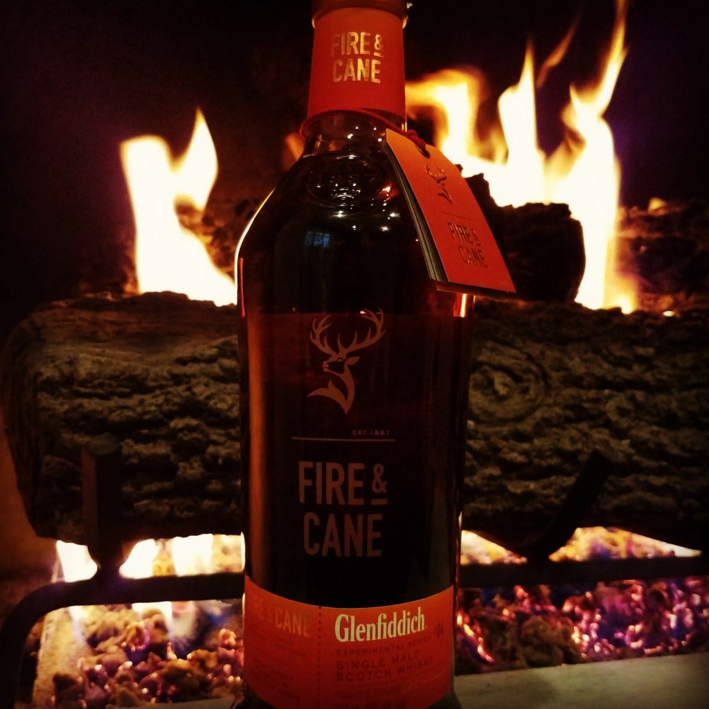 The Whiskley Noob review glenfiddich fire and cane