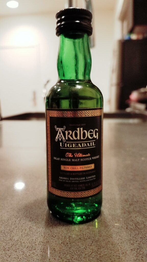 The Whiskey Noob Ardbeg Uigeadail Scotch review
