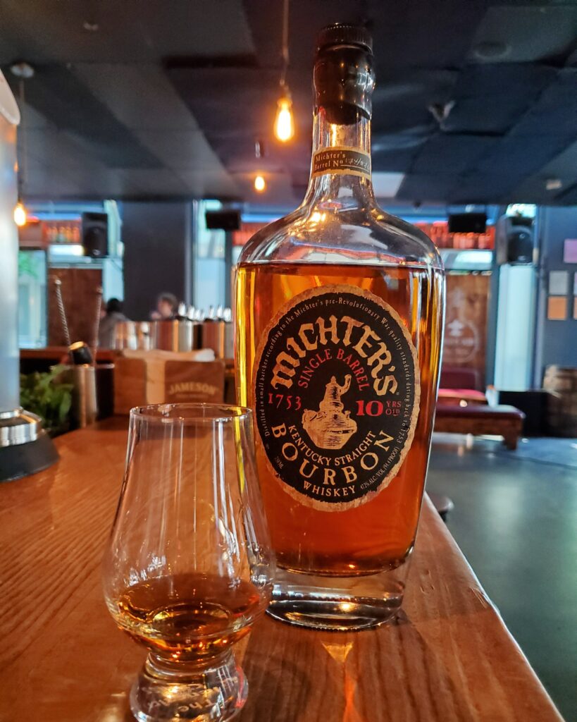 The Whiskey Noob review Michter's Single Barrel 10 yr bourbon