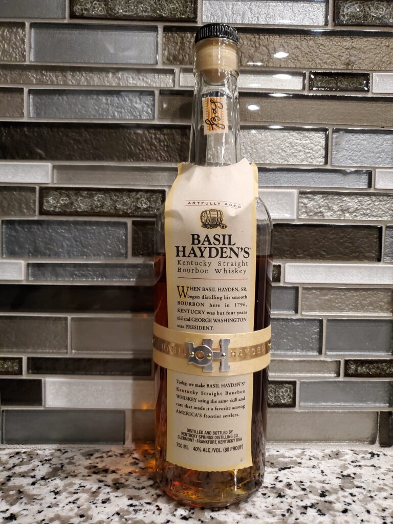 The Whiskey Noob review Basil Hayden