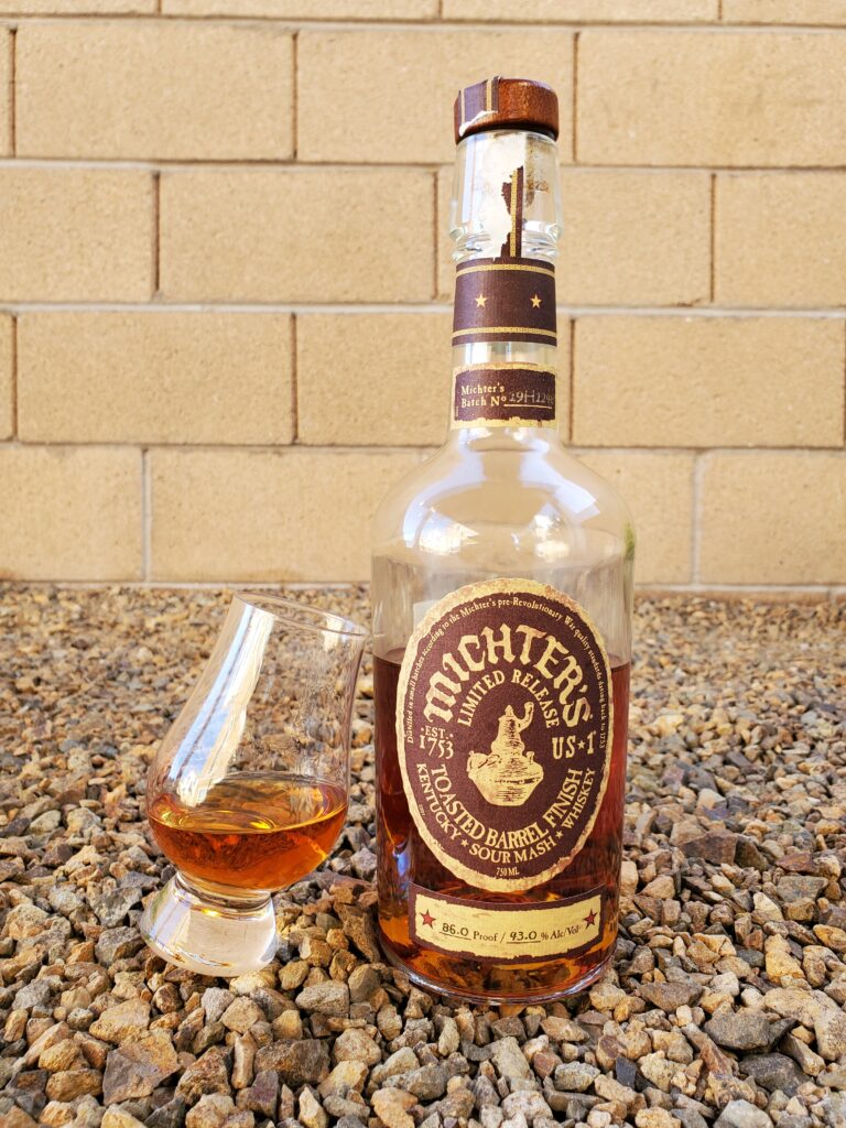 Michter's Sour Mash Toasted Barrel Finish The Whiskey Noob review
